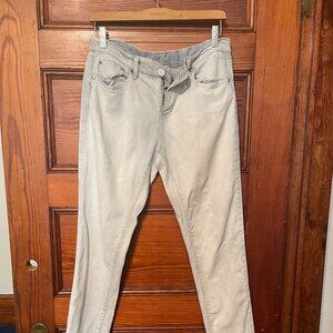 DKNY Skinny Jeans Stretch Midrise Donna Karan New York Bleached Size 4